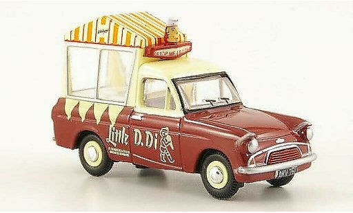 Ford Anglia Van 1/76 Oxford Di Mascios Icecream modelauto