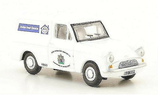 Ford Anglia Van 1/76 Oxford Bestelwagen Esso Service wit modelauto