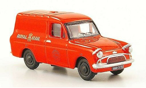 Ford Anglia Van 1/76 Oxford Bestelwagen Royal Mail rood modelauto