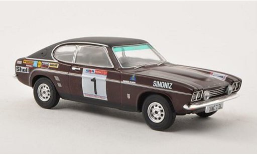 Ford Capri 3000 1/43 Vanguards Mk1 3000GT No.1 Avon Tour of Great Britain 1973 /T.Mason modelauto