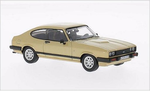 Ford Capri Ghia 3.0 1/43 Vanguards Mk3 gold modelauto