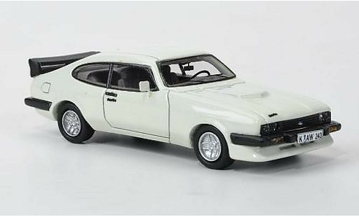 Ford Capri 2.8 Turbo 1/87 Neo MkIII wit 1982 modelauto
