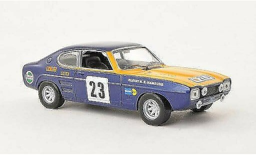 Ford Capri Rally 1/43 IXO No.23 Olympia 1972 modelauto
