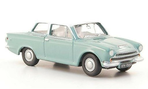 Ford Cortina MK1 1/76 Oxford MKI blauw/wit modelauto