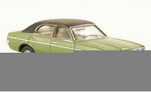 Ford Cortina MK3 1/76 Oxford MkIII groen/zwart 1977 modelauto