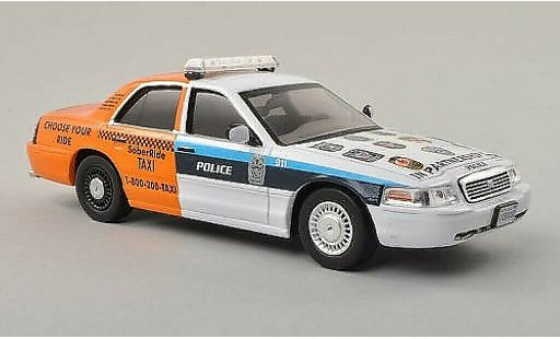 Ford Crown Police Interceptor 1/43 IXO Victoria Arlington Politie - Sober Ride Taxi Politie (USA) 2012 modelauto