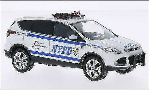 Ford Escape Police 1/43 Greenlight (Kuga II) wit NYPD - New York Politie 2014 modelauto