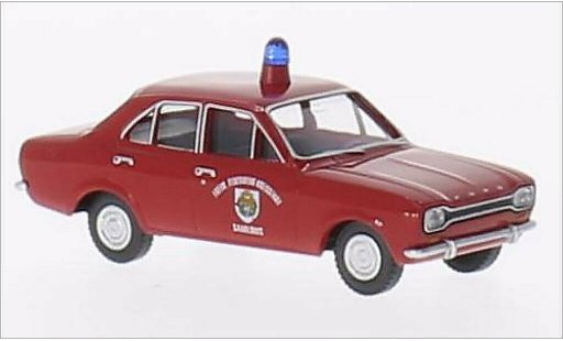 Ford Escort MK1 1/87 Wiking I Freiwillige Brandweer Saarlouis modelauto