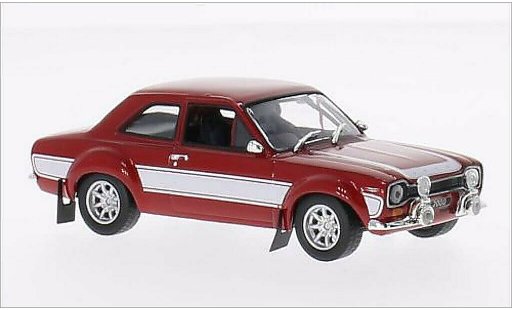 Ford Escort MK1 1/43 Greenlight I 2000 rood/wit 1974 modelauto