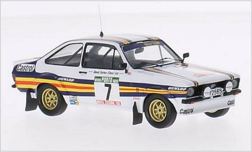 Ford Escort Rally 1/43 Trofeu MK II No.7 roodhmans WM Portugal 1980 modelauto