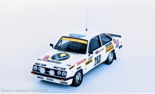 Modelauto Ford Escort RS 2000 MK II Rally Monte Carlo 1980 #253 M.Marchesini/G.Caorsi 1/43 Trofeu