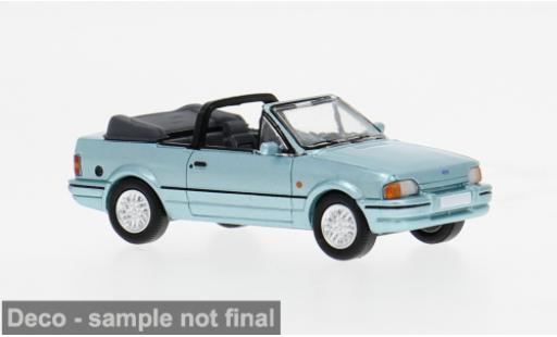Modelauto Ford Escort Cabriolet MK IV turquoise 1986 1/87 PCX87