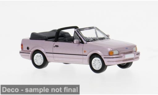 Modelauto Ford Escort Cabriolet MK IV paars 1986 1/87 PCX87