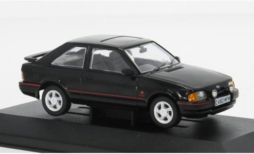 Modelauto Ford Escort XR3i Mk IV zwart/rood 1986 1/43 Corgi