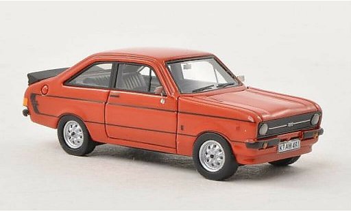 Ford Escort Sport 1/87 Neo MKII 1600 rood RHD met -Paket 1976 modelauto