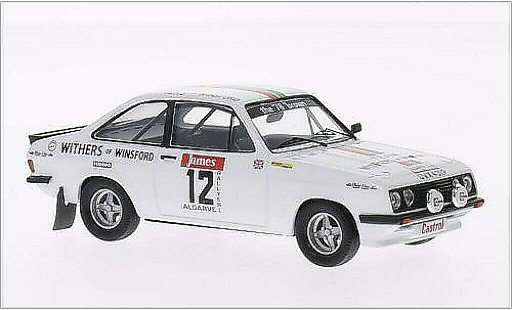 Ford Escort Rally 1/43 Trofeu MKII 2000 No.12 Castrol WM Algarve 1978 /K.Wood modelauto