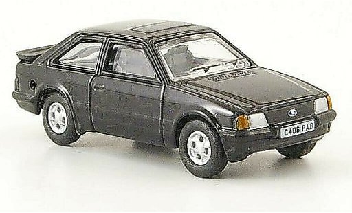 Ford Escort XR3i 1/76 Oxford MkIII zwart 1982 modelauto