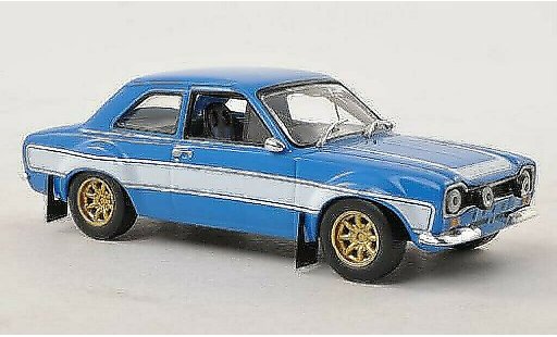 Ford Escort MK1 1/43 Greenlight 2000 MkI blauw/wit Fast & Furious 1974 modelauto