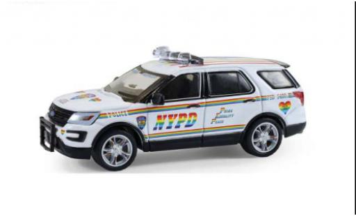 Modelauto Ford Explorer Police 2016 NYPD 1/64 Greenlight