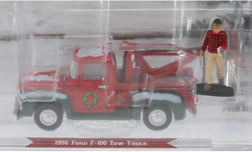 Modelauto Ford F-100 Pickup 00 1956 Christmas 2025 1/64 Greenlight