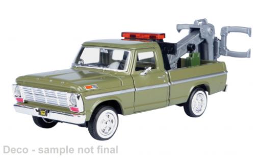 Modelauto Ford F-100 Pickup 00 groen 1969 1/24 Motormax