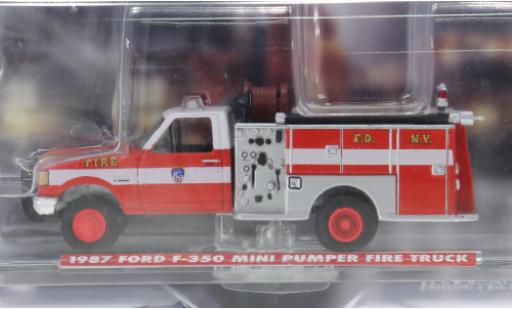 Modelauto Ford F-350 Pickup 1987 FDNY 1/64 Greenlight