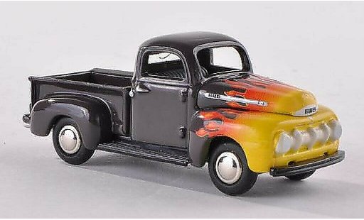 Ford F-100 Pickup 1/87 Bub 00 laadbak Flamme modelauto
