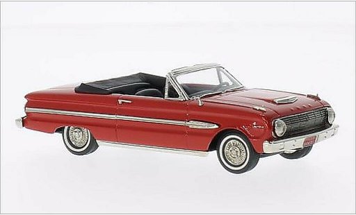 Ford Falcon Futura 1/43 Brooklin Sports Top Down rood 1961 modelauto