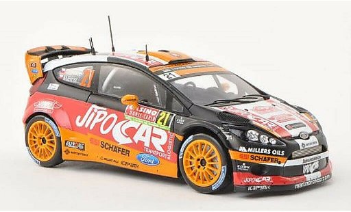 Ford Fiesta WRC 1/43 Spark No.21 Jipocar Czech National Team Rally Monte Carlo 2014 /M.Ernst modelauto