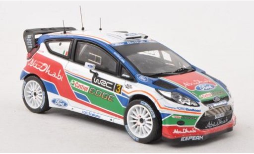 Ford Fiesta WRC 1/43 IXO No.3 UK Test Kirkbride Airfield 2011 modelauto