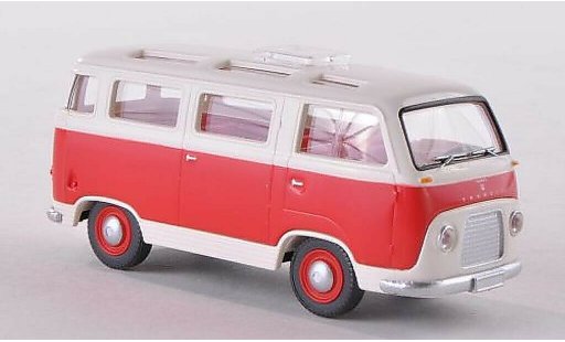Ford FK Bus 1/87 Wiking Panoramabus rood/wit modelauto