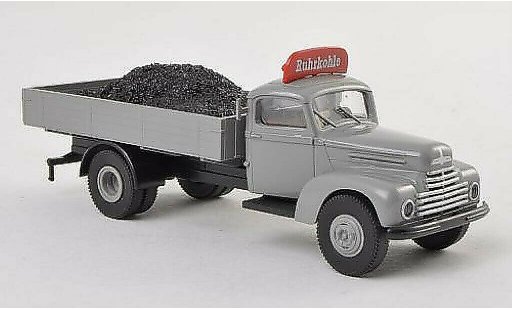Ford FK FK 3500 1/87 Brekina laadbak Ruhrkohle met Ladegut modelauto
