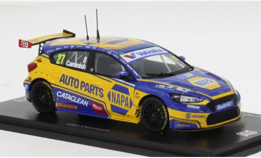 Modelauto Ford Focus BTCC Snetterton 2025 NAPA Racing UK #27 D.Cammish 1/43 Spark