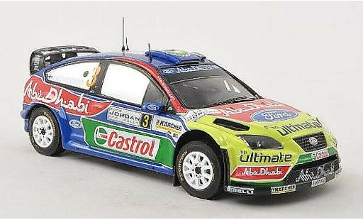 Ford Focus RS 1/43 IXO 07 WRC No.3 Rally Jordanien 2008 /J.Lehtinen modelauto
