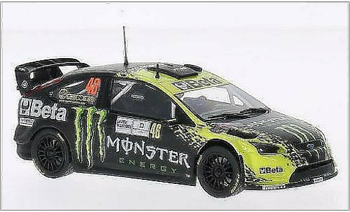 Ford Focus RS 1/43 Minichamps WRC No.46 Beta WRC Rally Monza 2009 modelauto