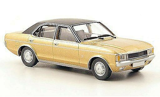 Ford Granada Berlina 1/87 Wiking MKI gold/zwart modelauto