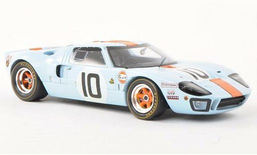 Ford GT40 Mk I 1/43 Spark GT 40 No.10 Gulf 24h Le Mans 1968 /D.Hopps modelauto