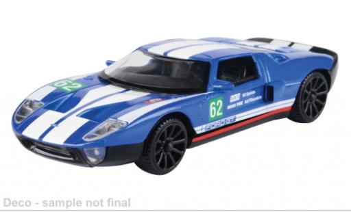 Modelauto Ford GT Concept blauw/wit 1/43 Motormax