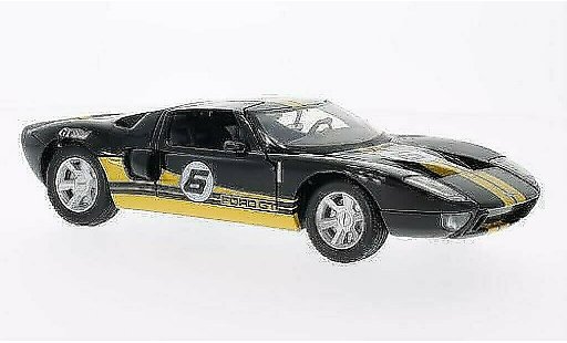Ford GT Concept 1/24 Motormax No.6 zwart/geel modelauto