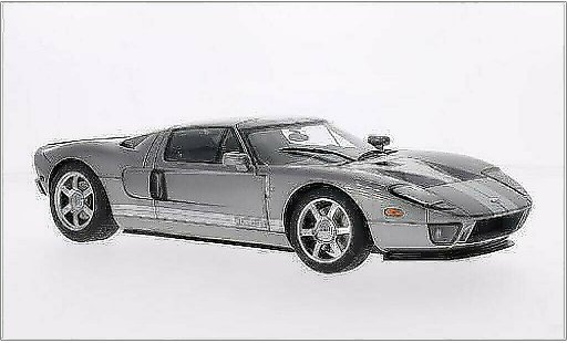 Ford GT Berlinetta 1/18 Autoart metallic grijs/grijs 2004 modelauto