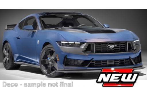 Modelauto Ford Mustang Dark Horse H blauw 1/24 Maisto