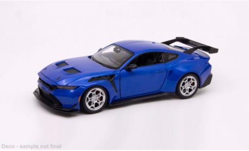 Modelauto Ford Mustang GTD blauw 1/24 Welly