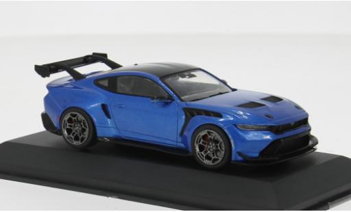 Modelauto Ford Mustang GTD blauw 1/43 Solido