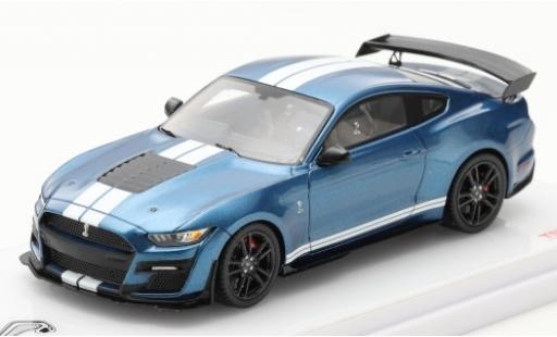 Modelauto Ford Mustang Hardtop Shelby blauw TrueScale Min 1/43 TrueScale Miniatures