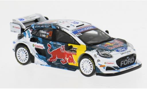 Modelauto Ford Puma Rally1 Rally Monte Carlo 2024 M-Sport World Rally Team #13 1/64 Mini GT