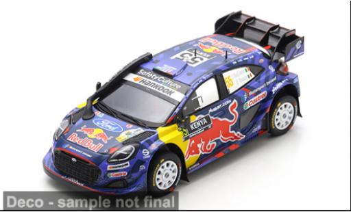 Modelauto Ford Puma Rally1 Rally Safari 2025 #55 J.McErLean/E.Treacy 1/43 Spark