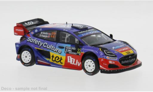 Modelauto Ford Puma Rally1 WRC Rally Zweden 2025 #22 M.Sesks/R.Francevic 1/43 IXO