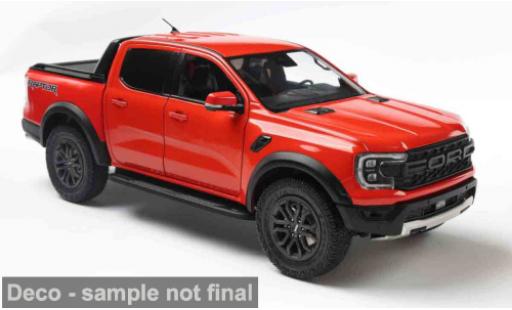 Modelauto Ford Ranger Raptor oranje 2024 1/18 Solido