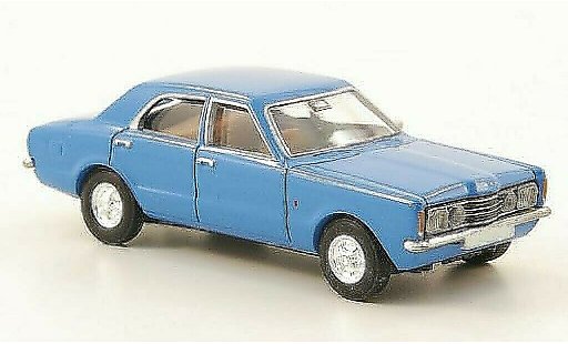 Ford Taunus TC1 1/87 Brekina GT blauw modelauto