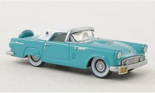 Ford Thunderbird Two-Seater 1/87 Oxford blauw/wit 1956 modelauto